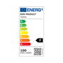 Edm Foco Proyector LED Black Series 100W 8200 Lm Luz Fría 6400K IP65, Ángulo 120°, Vida 25.000h, Color Negro