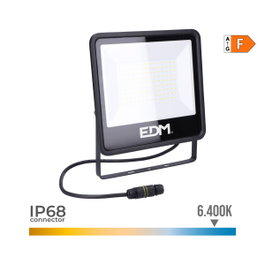 Edm Foco proyector LED Black Series 100 W 8200 lm Luz fría