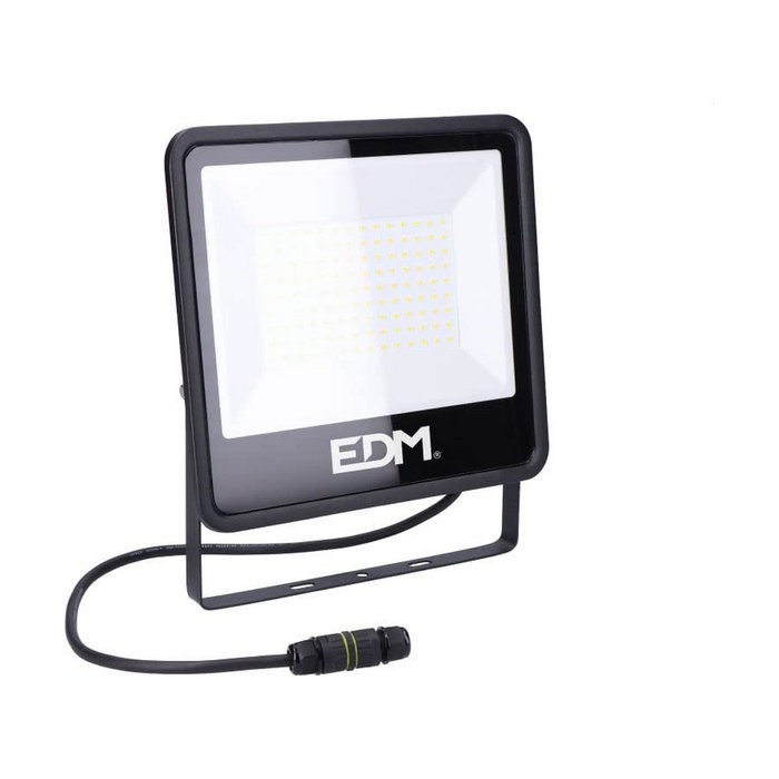Edm Foco proyector LED Black Series 100 W 8200 lm Luz fría