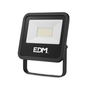 EDM Foco Proyector LED 30W 2370 LM 4000K Luz Día Black Series IP65 - 120° - Aluminio - Negro - 15.8 x 13.5 x 2.9 cm