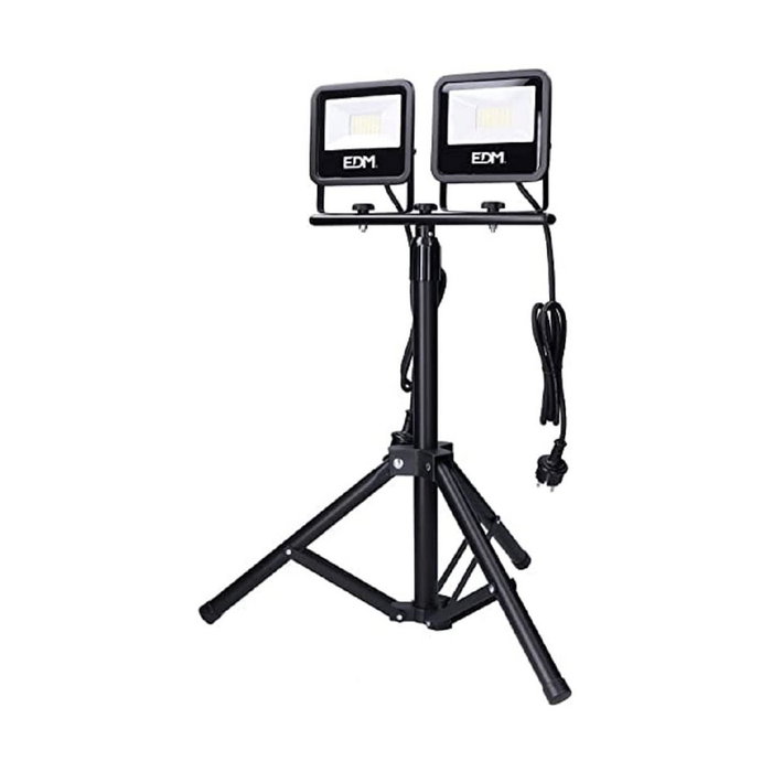 Edm Foco proyector LED Black Series con trípode 2 x 30 W