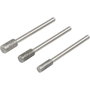 Wolfcraft Set de 3 muelas de diamante cilíndricas
