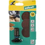 Wolfcraft Juego de lijado para amoladora angular de 50 mm, 4 piezas