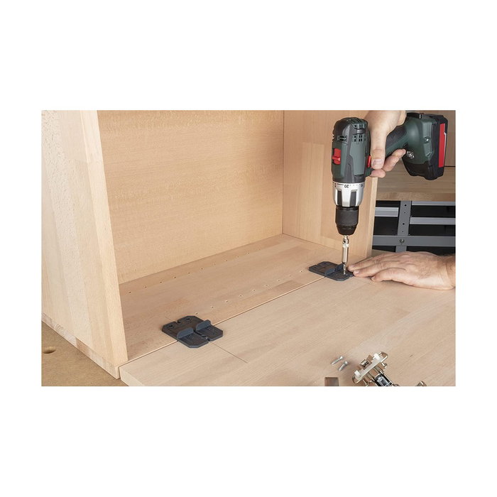 Wolfcraft Set de instalación de bisagras de cazoleta 35 mm, 5 piezas