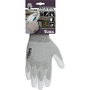 Juba Guante Antiestático T-10 Nailon Fibra Carbono Palma Poliuretano Talla 10 EN16350 Gris