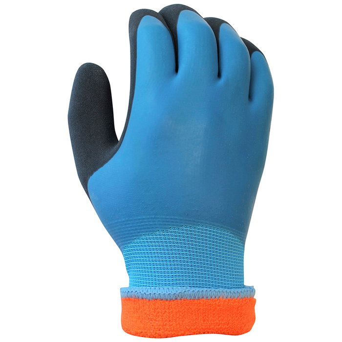 Juba Guante de poliéster con doble recubrimiento de látex T-11 Azul Ice Blue Juba Guante de poliéster con doble recubrimiento de látex T-11 Azul Ice Blue