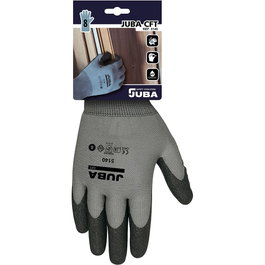 Juba Guante de nailon con palma recubierta de PVC talla 9