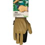 Guante jardinería hidrófugo cuero flor talla 10 juba