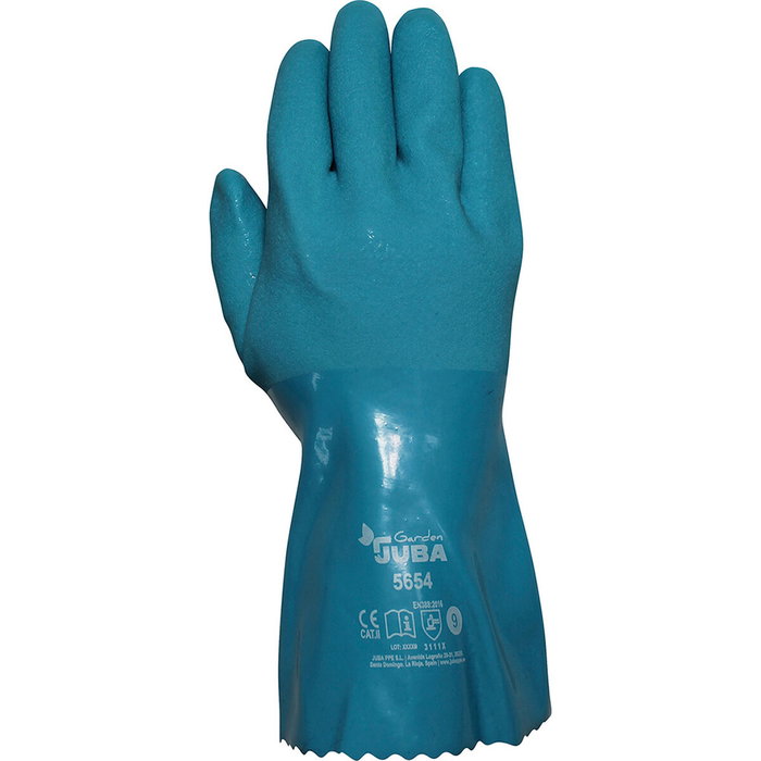 Juba Guante de Riego y Jardín Antideslizante T-10 Azul Juba Guante de Riego y Jardín Antideslizante T-10 Azul