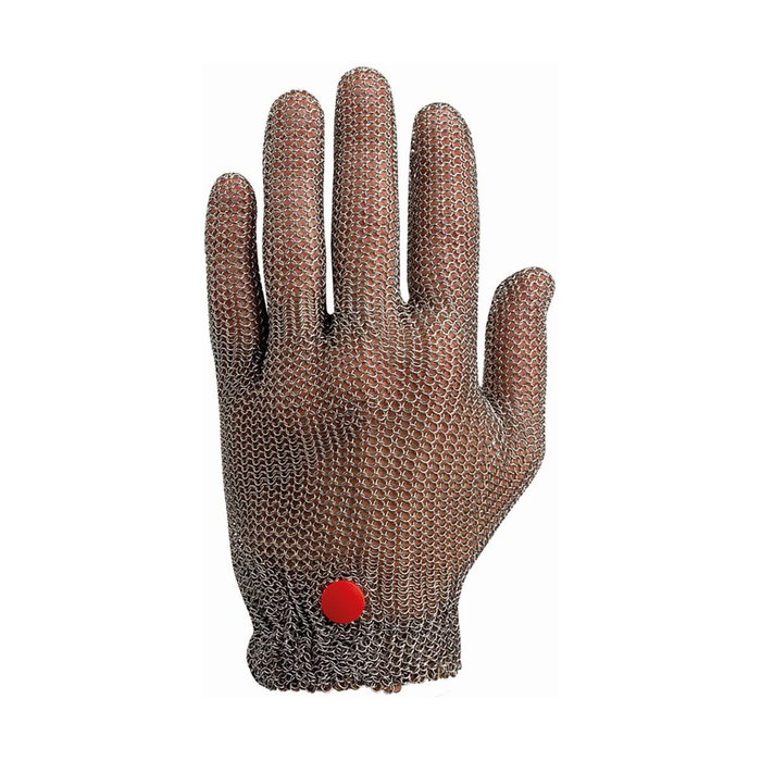 Juba Guante de malla de acero inoxidable Gris Talla L Juba Guante de malla de acero inoxidable Gris Talla L
