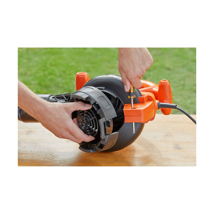 Black+Decker Aspirador Soplador Triturador 2.600 W con Cable BEBL260-QS