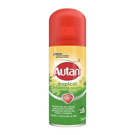Autan Repelente Tropical Spray 100 ml Protección hasta 8 horas contra mosquitos