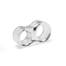 Inofix Tope para Manilla de Puerta Transparente Blister 6 Unidades ø15xø18mm