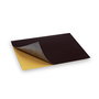 Inofix Lámina Magnética Autoadhesiva 100 x 85 mm Fuerza Magnética 24 g/cm²