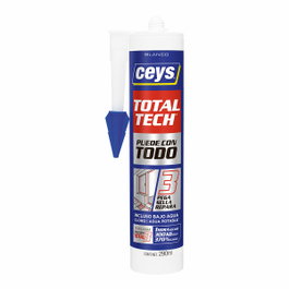 Ceys Adhesivo sellador Total Tech blanco 290 ml