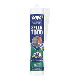 Ceys Silicona Neutra Sellatodo Transparente 280 ml
