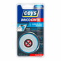 Ceys Cinta doble cara blanca especial para azulejos y baños 19 mm x 1,5 m