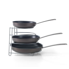 Metaltex Sartenero Canyon 4 alturas 23 x 27 x 23 cm para Sartenes Ordenadas y sin Rayaduras