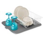 Metaltex Tapete escurridor Softex gris 45 x 40 cm