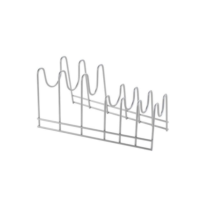 Metaltex Soporte Lido para platos, tapaderas y tablas de corte 29 x 50 x 17 cm