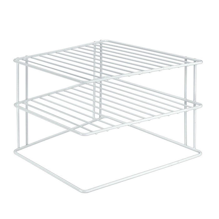 Metaltex Rinconera Silos 3 alturas 25 x 25 x 19 cm para platos