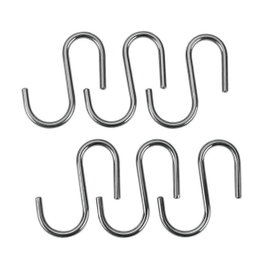 Metaltex Ganchos S Leonardo Cromados 6,5 cm, 6 uds