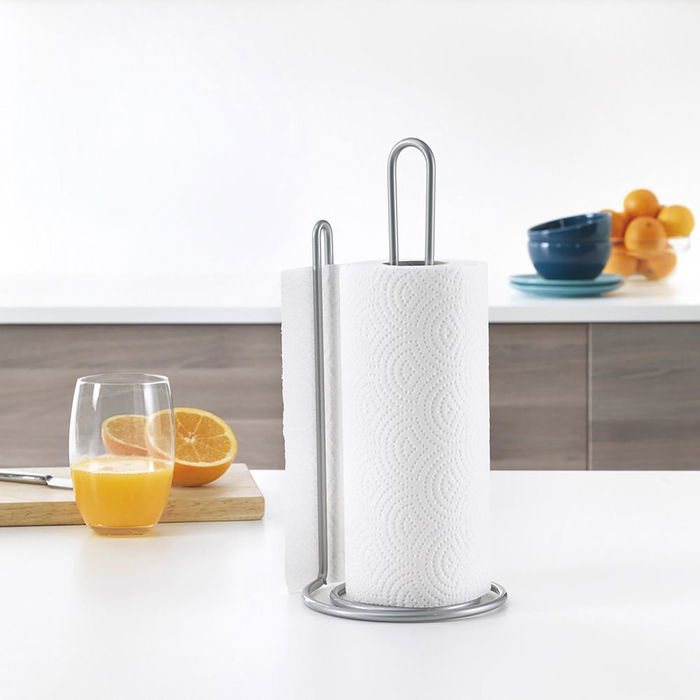 Metaltex Portarrollos de Cocina My - roll Ø15 x 32 cm Recubrimiento Polytherm Metallic