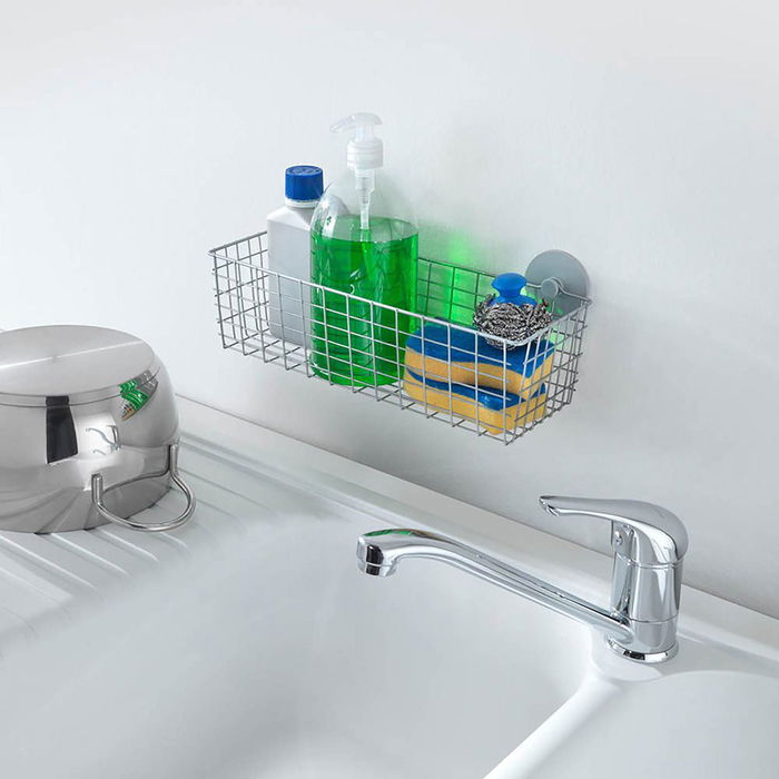 Metaltex Cestillo Multiuso Koala 33 x 9 x 12 cm Recubrimiento Polytherm Metallic Made in Italy