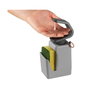 Metaltex Dispensador Soap-tex con estropajero, Gris