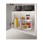 Metaltex Organizador giratorio Giro - 2, Gris, ø28 x 21 cm