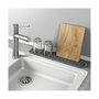 Metaltex Escurreplatos Reversible Gravity Slim 40 x 8 cm Gris