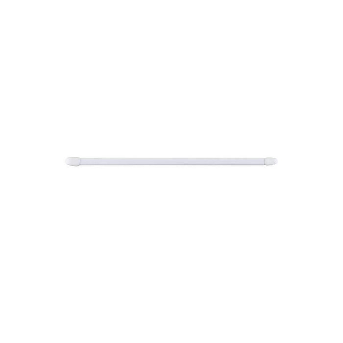 Cintacor Portavisillo extensible plano blanco ø1,1 x 60-105 cm, 2 uds Cintacor Portavisillo extensible plano blanco ø1,1 x 60-105 cm, 2 uds