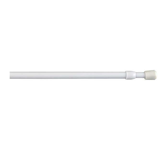 Cintacor Portavisillo Extensible a Presión Rosca Blanco ø0,8 x 40 - 65 cm, 2 uds Cintacor Portavisillo Extensible a Presión Rosca Blanco ø0,8 x 40 - 65 cm, 2 uds