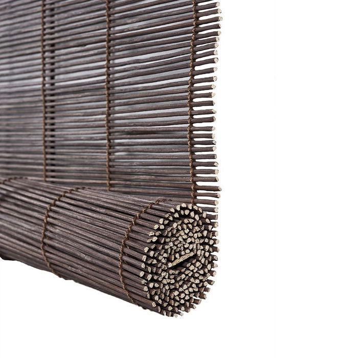 Cintacor Estor Enrollable Bambú Ocre Wengué 120 x 175 cm