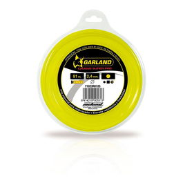 Garland 71023r8125 Hilo Dispensador Desbrozadora Redondo 2,4 mm 8 m Amarillo Nylon