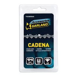 Garland Cadena de Motosierra 10 Pulgadas 40 Eslabones 3/8 Pulg BP 1,3 mm
