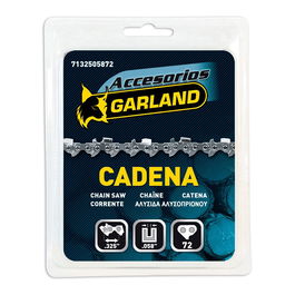 Garland Cadena de Motosierra 18 Pulg / 45 cm 72 Eslabones 325 Pulg 0,058 Pulg