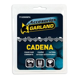 Garland Cadena de motosierra para espada de 20 pulg / 50 cm, 76 eslabones, 325 pulg, espesor 0,058 pulg