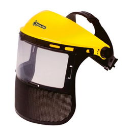 Garland 7199000023 Visera de protección con rejilla de nylon y visor de policarbonato