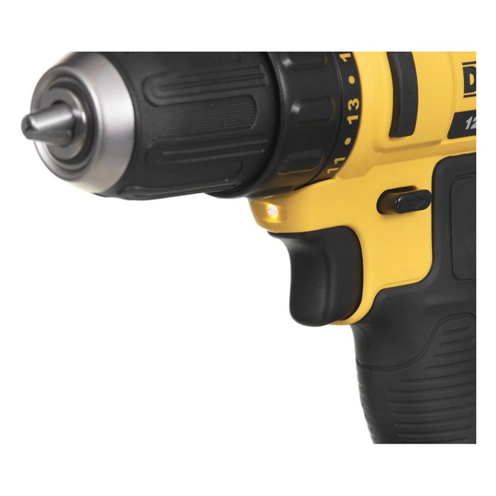 DeWalt DCD710D2-QW Taladro Atornillador 10,8V con 2 Baterías de 2 Ah y Maleta