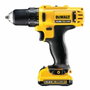 DeWalt DCD710D2-QW Taladro Atornillador 10,8V con 2 Baterías de 2 Ah y Maleta