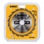 Dewalt Disco de Corte DT1936-QZ ø165 x 30 mm 18 Dientes para Construcción Rápida de Madera Natural y Composites