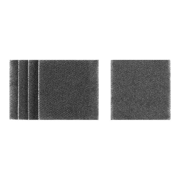 Dewalt DTM8664-QZ Lijas de Malla para Lijadora Orbital, 115 x 115 mm, Grano 60, Pack de 5 Unidades, Larga Duración