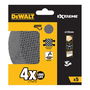 Dewalt DTM8560-QZ Hojas de Lija de Malla Autoadherente para Lijadoras Orbitales Ø125 mm, Grano 60, Pack de 5 uds, Larga Duración