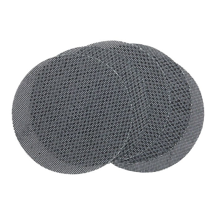 Dewalt DTM3103-QZ Lijas de Malla Autoadherente Ø125 mm, Grano 80, Pack 5 Unidades para Lijadoras Orbitales, Larga Duración para Madera, Metal y Pintura