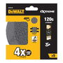 Dewalt DTM3105-QZ Lija de Malla Autoadherente para Lijadoras Orbitales Ø125 mm, Grano 120, Pack de 5 Hojas - Larga Duración