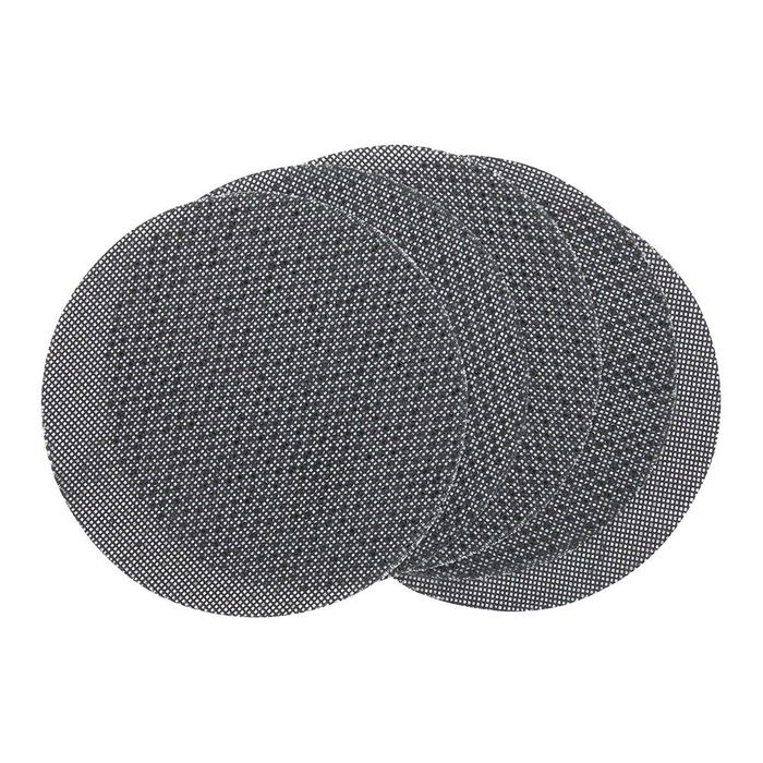 DEWALT Hojas de Lija de Malla Autoadherente DTM3107-QZ, Grano 240, Ø125 mm, 5 Unidades, Larga Duración para Lijadoras Orbitales, Madera, Metal