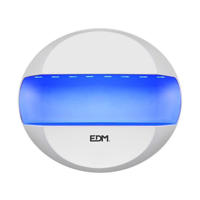 EDM Atrapa insectos LED con placa adhesiva para interior, 5W, 8 LEDs UV, radio de acción 80 m², 33.5 x 12 x 29.5 cm, incluye cadena y placa, ref. 06036 EDM Atrapa insectos LED con placa adhesiva para interior, 5W, 8 LEDs UV, radio de acción 80 m², 33.5 x 12 x 29.5 cm, incluye cadena y placa, ref. 06036