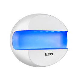 Edm Atrapa insectos LED con placa adhesiva 5W