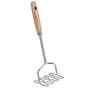 Metaltex Prensador de patatas con mango de madera 10 x 9,2 x 33,2 cm
